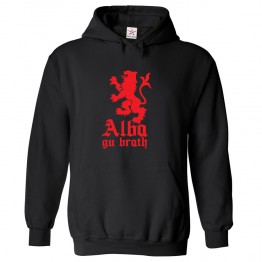 Alba Gu Brath Classic Unisex Kids and Adults Pullover Hoodie For Scottish							 									 									